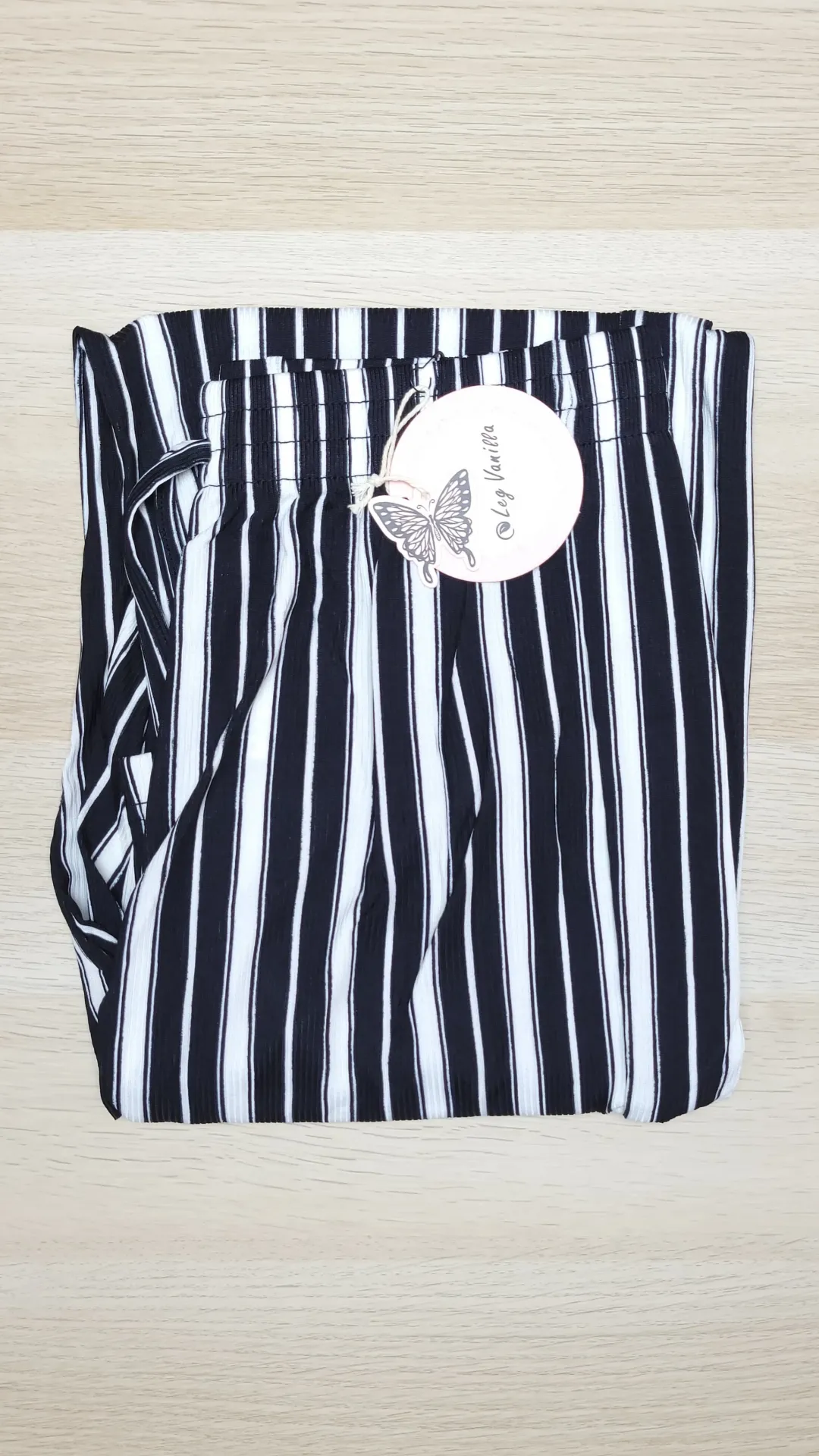 Pantalón Recto Rayas