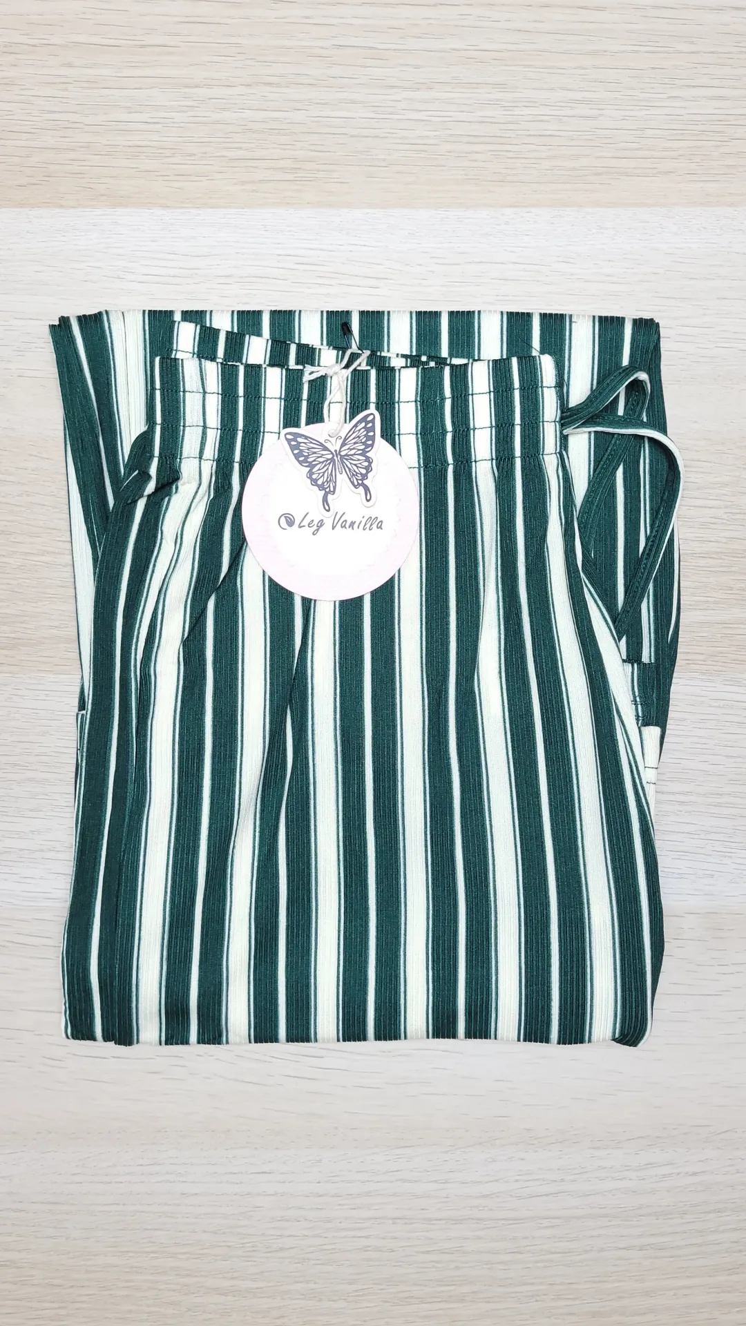 Pantalón Recto Rayas
